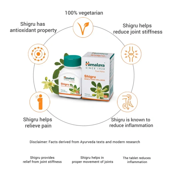 HIMALAYA DRUGS Shigru Tablet - Himalaya - 60Tablet