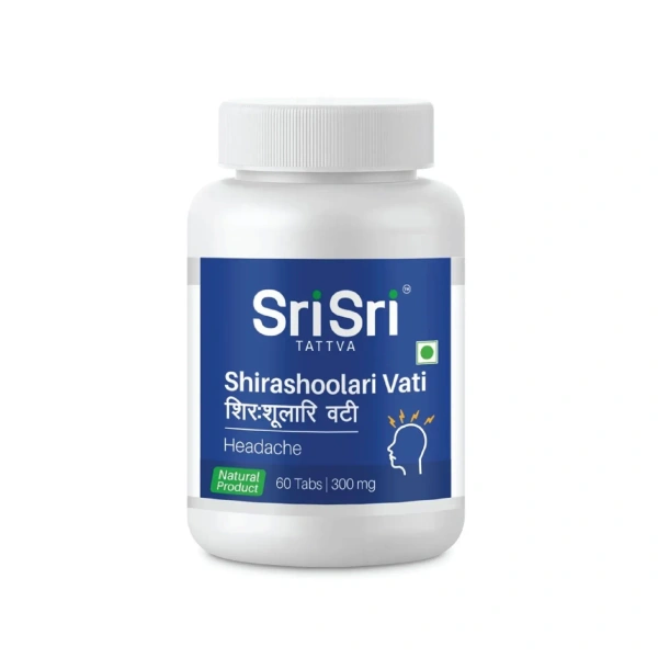 SRI SRI AYURVEDA Shirashoolari Vati - Sri Sri - 60 Tablets