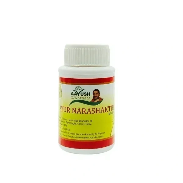 AYUR ASHRAMA PHARMACEUTICALS Ayur Narashkthi Capsule - Ayur Ashrama - 60Capsule