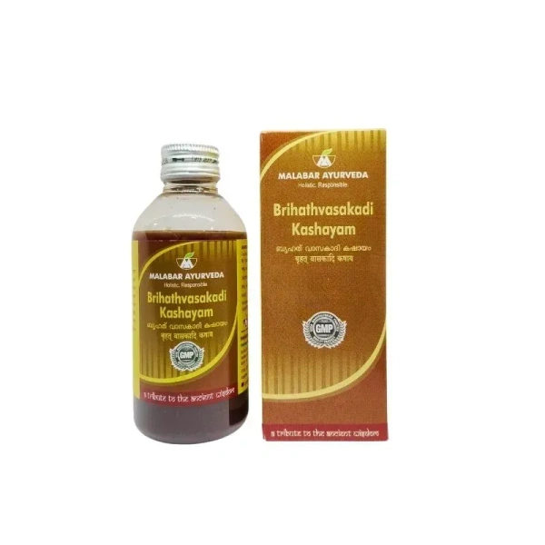 MALABAR AYURVEDA ASH Brihat Vasakadi Kashayam - Malabar - 200ml
