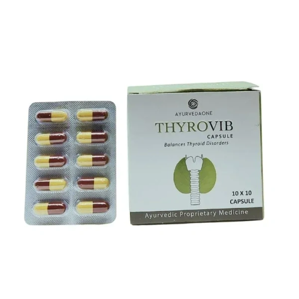 AYURVEDA ONE PVT LTD Thyrovib Capsules - Ayurveda One - 10Capsue