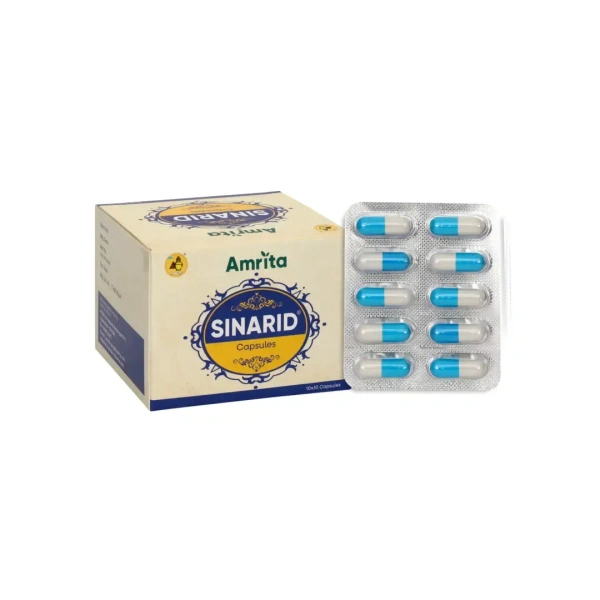 AMRITA DRUGS  Sinarid Capsule - Amrita - 10 Capsule