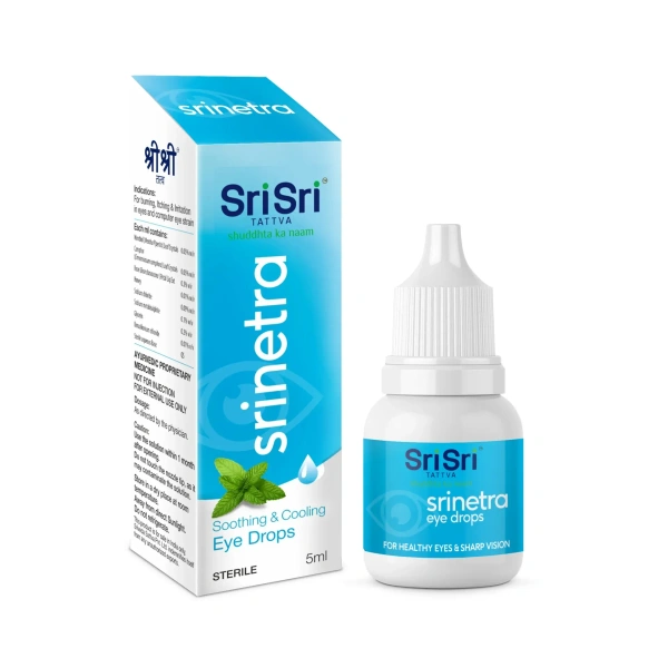 SRI SRI AYURVEDA Srinetra Eye Drops - Sri Sri - 10Ml