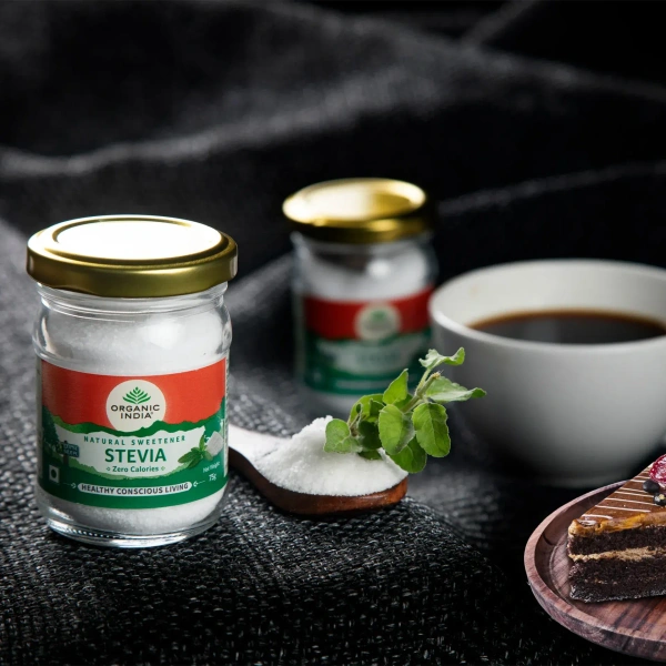 ORGANIC INDIA Stevia - Organic - 25S
