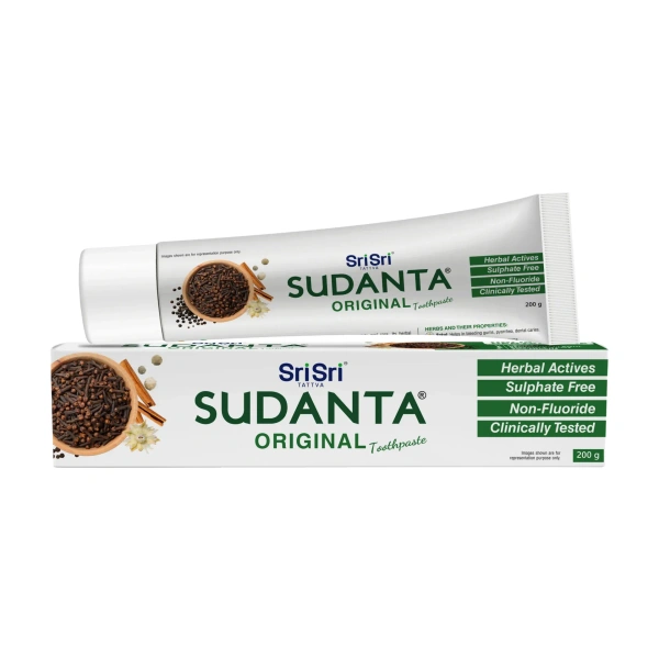 SRI SRI AYURVEDA Sudanta Toothpaste - Sri Sri - 100Gm
