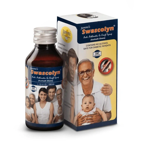 JAMMI  Swascolyn Syrup - Jammi  - 100Ml