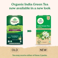 ORGANIC INDIA Tulsi Green Tea Jasmine - Organic  - 25Bags
