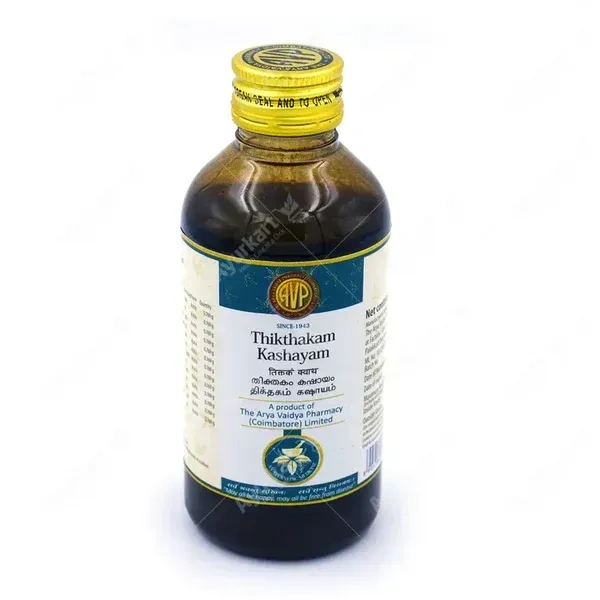 THE ARYA VAIDYA PHARMACY Thikthakam Kashayam - AVP - 200Ml