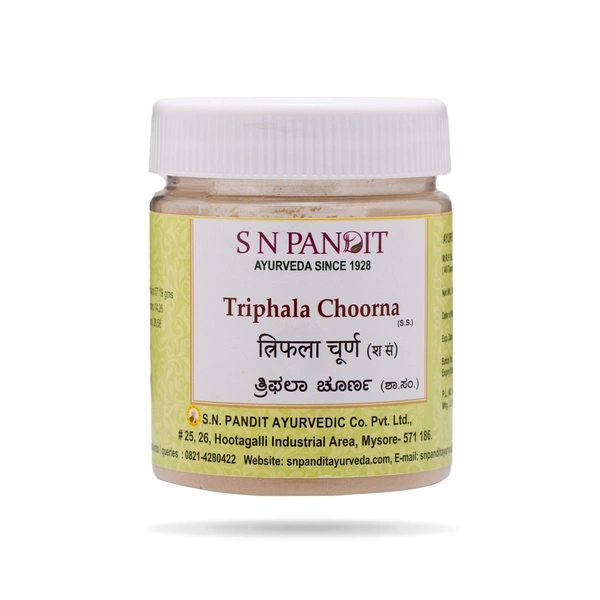 S.N.PANDIT Triphala Churna - S.N.Pandit  - 500gm