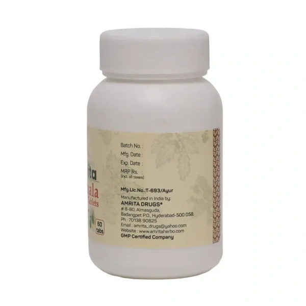 AMRITA DRUGS  Triphala Tablet - Amrita - 60 Tablet