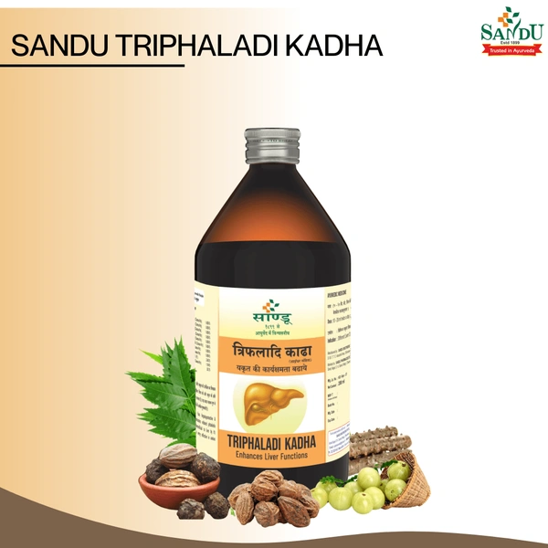 SANDU BROTHERS Triphala Kadha - Sandu  - 450Ml