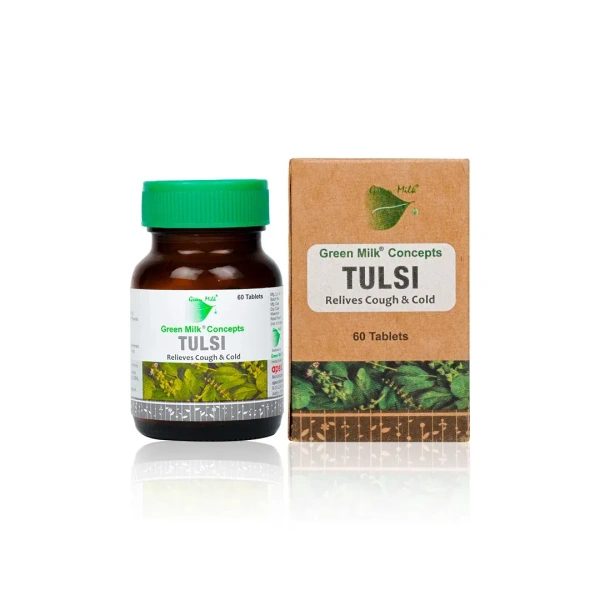 GREENMILK  Tulsi Tablet - Greenmilk - 60Tablet