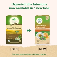 ORGANIC INDIA Tulsi Honey Chamomile - Organic - 25Bags