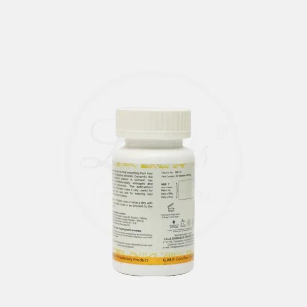 LALA DAWASAZ PVT LTD Turmeric Tablet - Lalas - 60Tablets
