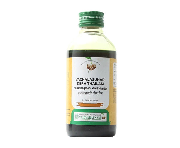 VAIDYARATHNAM Vachalasunadi Kera Tail - Vaidyaratnam - 200Ml