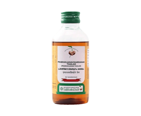 VAIDYARATHNAM Prabhanjanavimardanam Tail - Vaidyaratnam - 200Ml