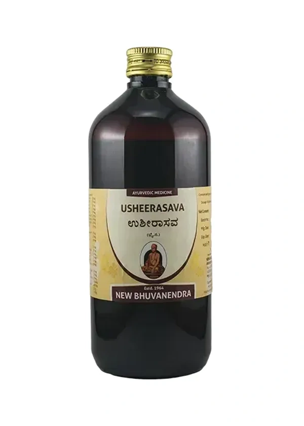 NEW BHUVANENDRA  Usheerasava - New Bhuvanendra - 450Ml
