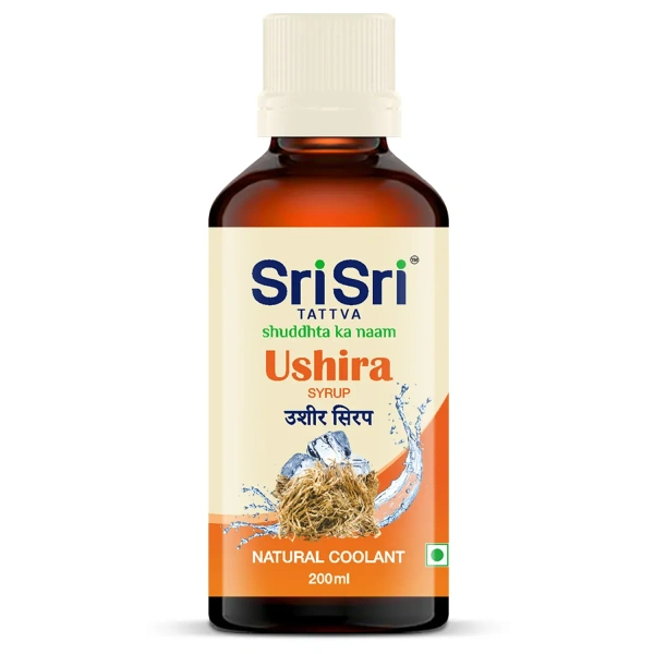 SRI SRI AYURVEDA Ushira Syrup - Sri Sri - 200Ml