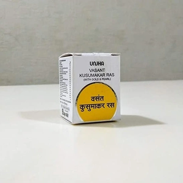 UNJHA Vasant Kusumakar Rasa (Gold) - Unjha - 30 Tablets