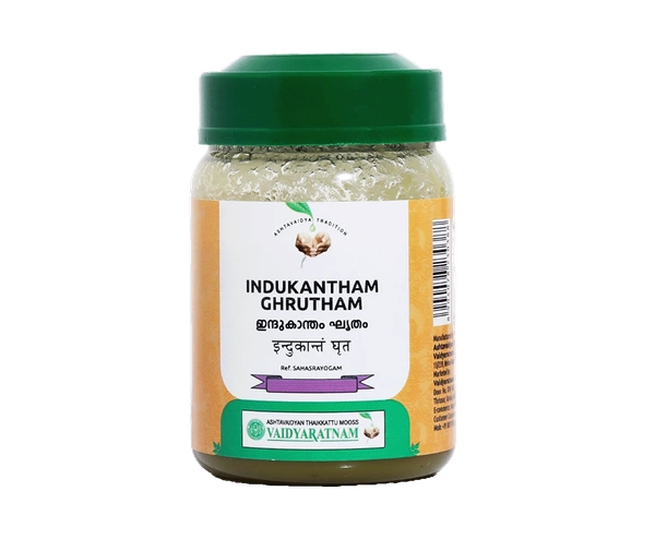 VAIDYARATHNAM Indukantham Ghrutham - Vaidyaratnam - 150Gm