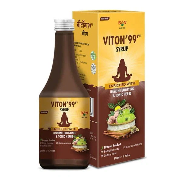 BAN LABS  Viton 99 Syrup - Ban Lab - 200Ml