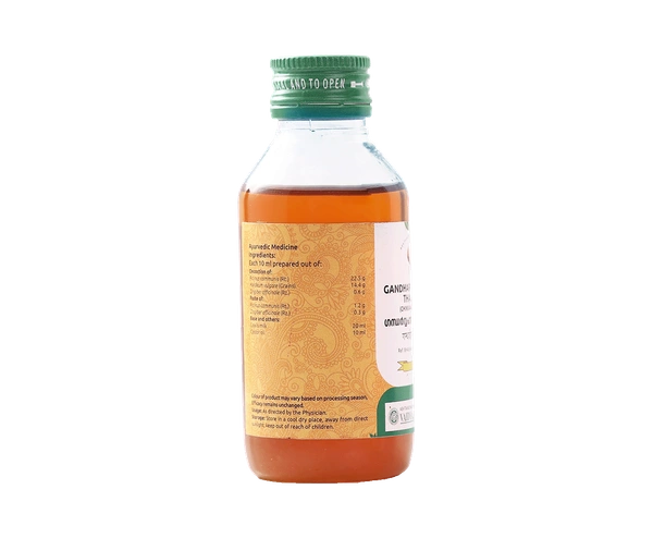 VAIDYARATHNAM Gandharvahastha Tail - Vaidyaratnam - 100Ml