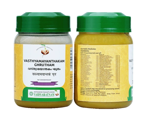 VAIDYARATHNAM Vasthyamayanthakam Grutham - Vaidyaratnam - 150Gm