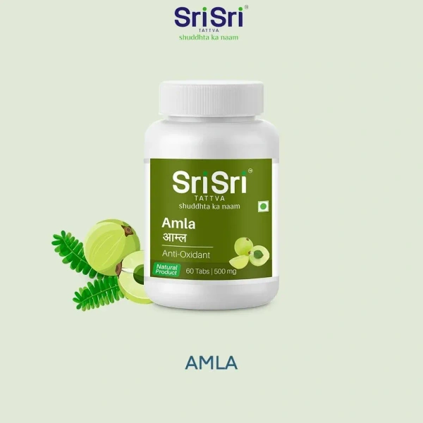 SRI SRI AYURVEDA Amla Tablet - Sri Sri - 60 Tablets