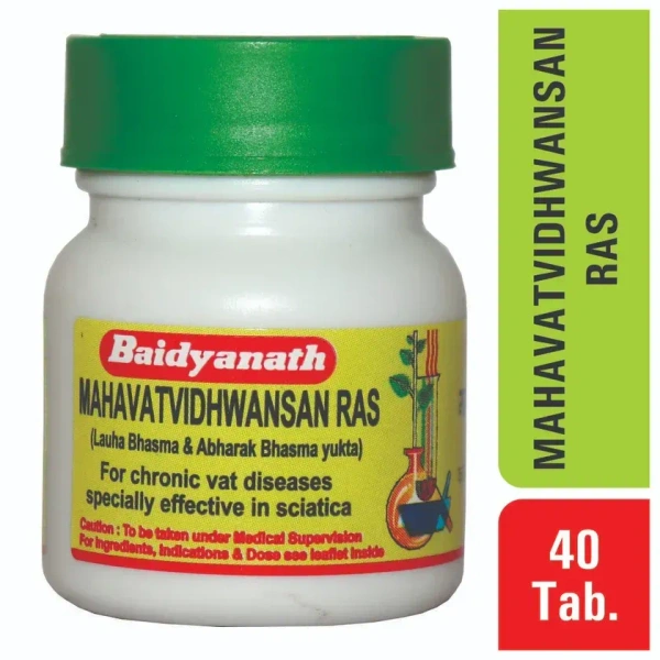 BAIDYANATH  Mahavat Vidhwansan Ras - Baidyanath - 40Tablet