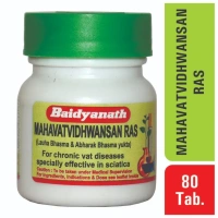 BAIDYANATH  Mahavat Vidhwansan Ras - Baidyanath - 80Tablet