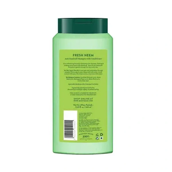 BIOTIQUE Neem Shampoo & Conditioner - Biotique - 340ml