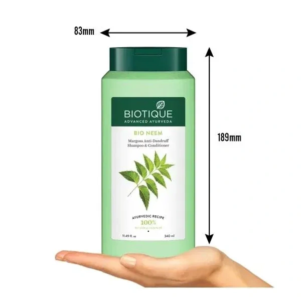 BIOTIQUE Neem Shampoo & Conditioner - Biotique - 340ml