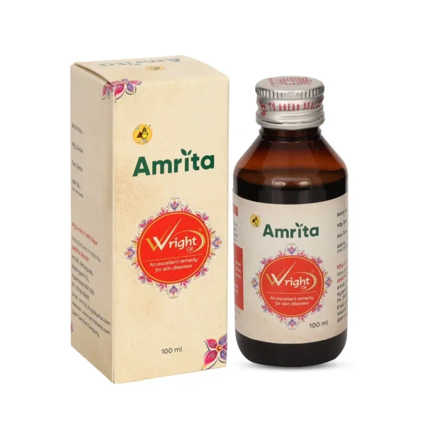 AMRITA DRUGS  Wright Oil - Amrita - 100Ml