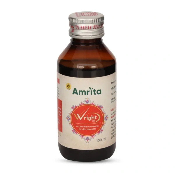 AMRITA DRUGS  Wright Oil - Amrita - 100Ml