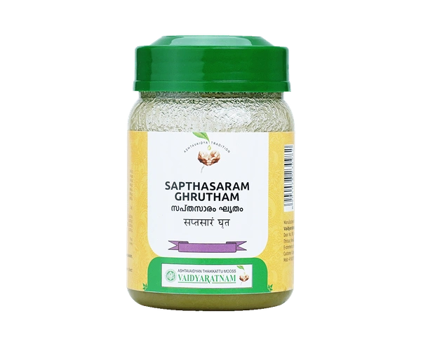 VAIDYARATHNAM Sapthasaram Grutham - Vaidyaratnam - 150Gm