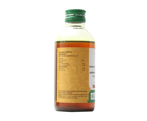 VAIDYARATHNAM Parinathakereeksheeradi Tail - Vaidyaratnam - 200Ml