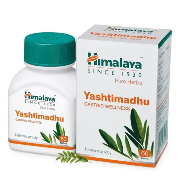 HIMALAYA DRUGS Yashtimadhu Tablet - Himalaya - 60Tablet