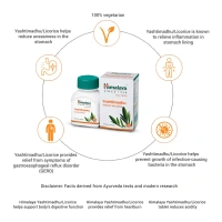 HIMALAYA DRUGS Yashtimadhu Tablet - Himalaya - 60Tablet