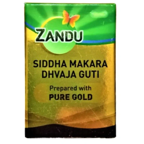 ZANDU PHARMACEUTICAL Siddha Makaradhvaja Guti - Zandu  - 10 Tablets