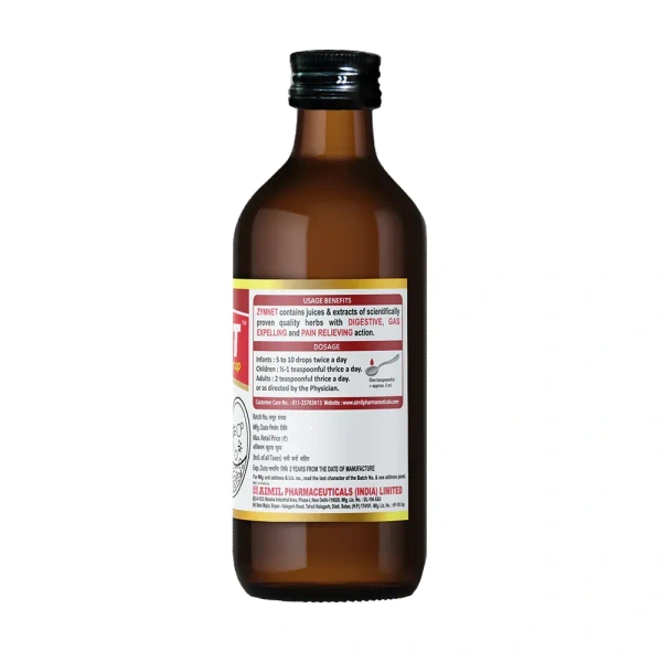 AIMIL PHARMACEUTICAL Zymnet Syrup - Aimil  - 200Ml