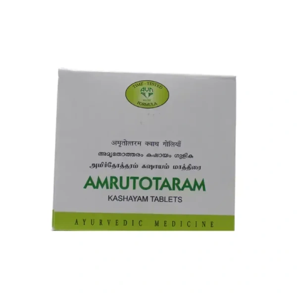 AVN AYURVEDA FORMULA Amrutotaram Kas Tablet - Avn Ayurveda - 100Tablet