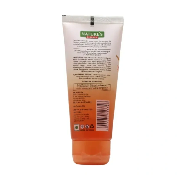 NATURES ESSENCE Papaya Face Wash - Nature's - 50ml