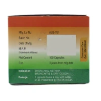 SHREE AYURVEDIC PHARMACEUTICALS Shwasa Calm - Shree  - 10 Capsules