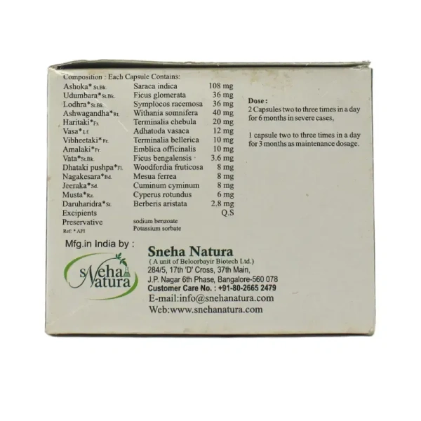 SNEHA NATURA Utn Capsule - Sneha Natura - 10 Capsules