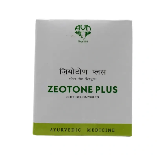 AVN AYURVEDA FORMULA Zeotone Plus Soft Gel Capsule - Avn Ayurveda - 10Capsule