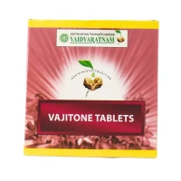 VAIDYARATHNAM Vajitone Tablet - Vaidyaratnam - 10 Tablets