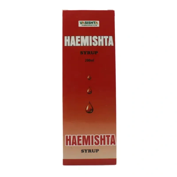 VASISHTA PHARMA Haemishta Syrup - Vasishta - 200Ml