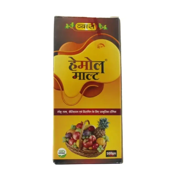 VYAS PHARMACEUTICALS Hemol Malt - Vyas  - 500Gm