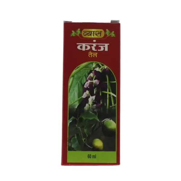 VYAS PHARMACEUTICALS Karanja Tail - Vyas  - 60Ml