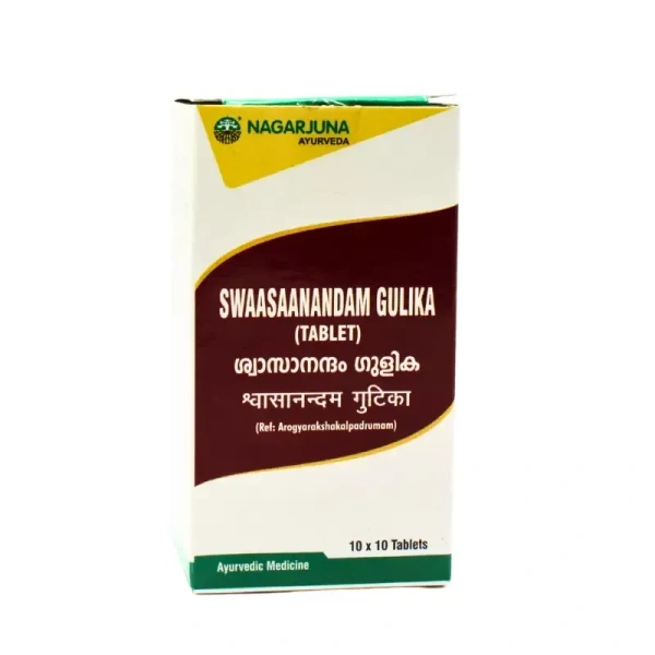 NAGARJUNA Swaasaanandam Gulika - Nagarjuna - 10Tablet